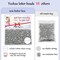 1000pcs Silver Letter Beads for Bracelets, 4x7mm Black Alphabet A-Z Beads Friendship Bracelets Jewelry Making Kit for Teen Girl Gifts